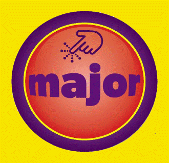 The Major Button logo
